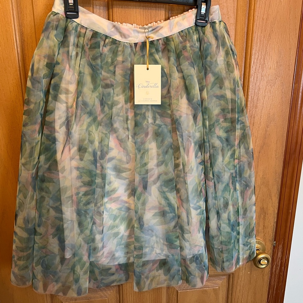 NWT Disney Princess Cinderella Skirt Lauren Conrad Kohls Size M